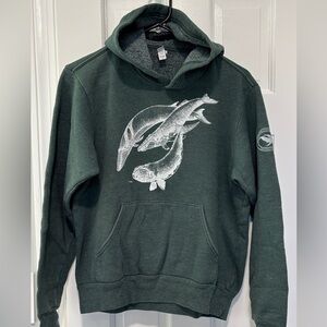 Green Graphic Hoodie